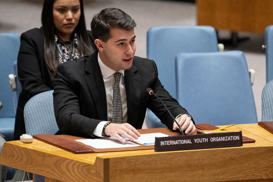 Daniel del Valle Blanco interviene en el Consejo de Seguridad de las Naciones Unidas, 28 de mayo de 2024